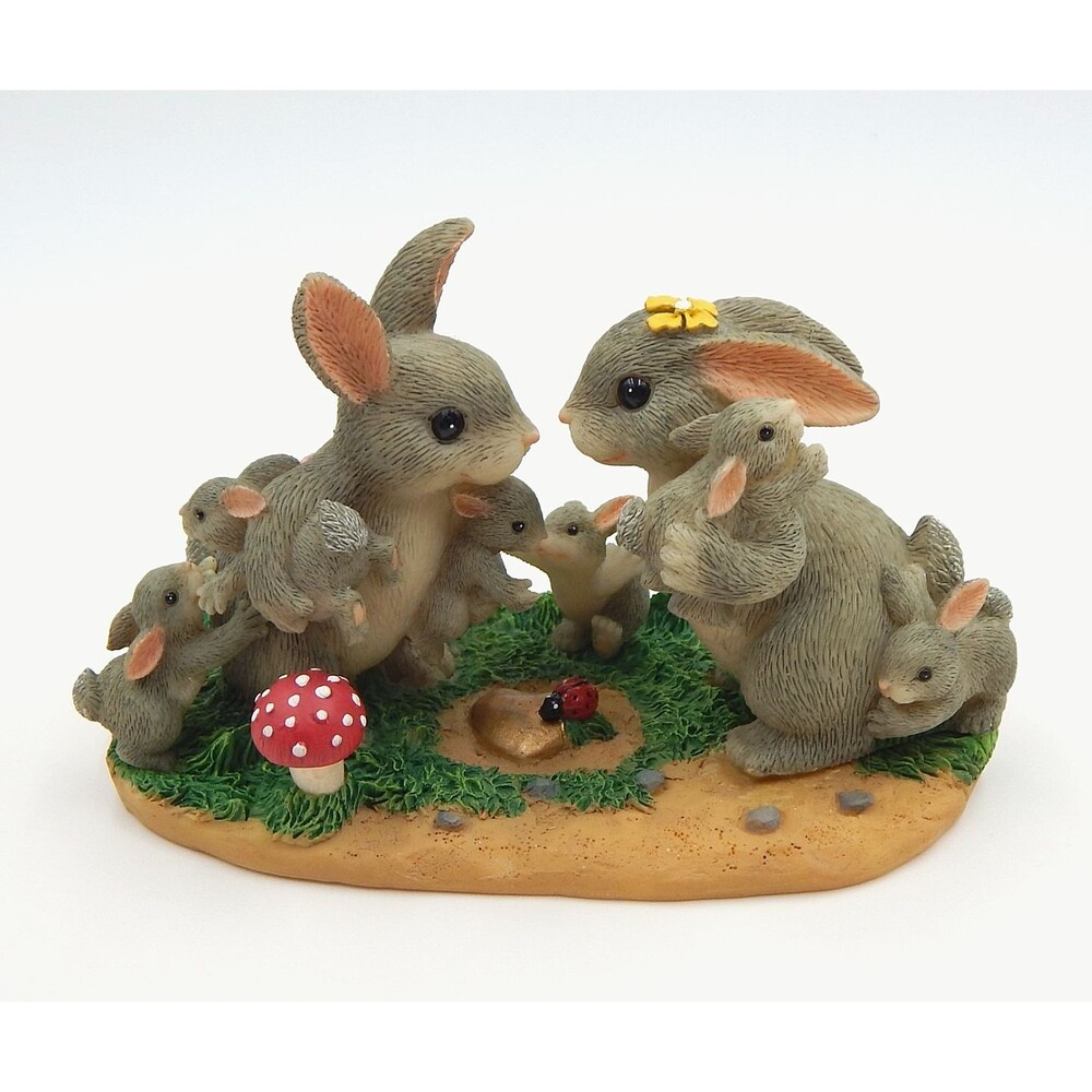 Charming Tails An Abundance Of Love Figurine Mouse 84-107 Fitz & Floyd Figure